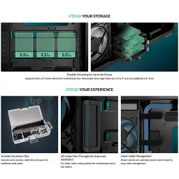 Корпус для ПК Arctic XTENDERVG W (ACPCC00017A) - мініатюра 12