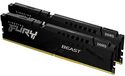 Модуль пам'яті Kingston Fury DDR5 32GB (2x16) 6000MHz Beast Black EXPO (KF560C30BBEK2-32) - мініатюра 2