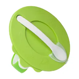 Тарілка дитяча Canpol babies 350 мл салатова (31/406_gre) - мініатюра 3