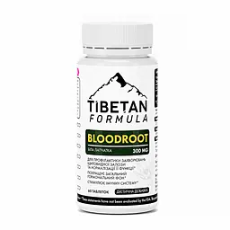Таблетки Tibetan Formula Перстач білий 60 таблеток