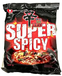 Корейський рамен Nongshim Super Spicy дуже гострий 120 г