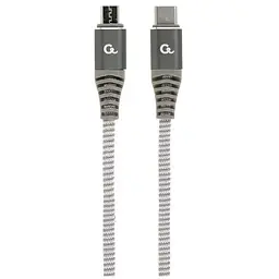 Дата кабель USB 2.0 Micro USB to USB-C 1.5m Cablexpert (CC-USB2B-CMMBM-1.5M)