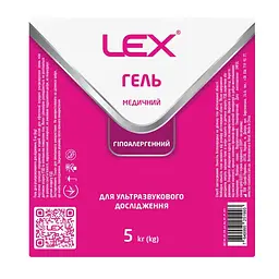 Гель для ультразвукового дослідження УЗД Lex 5000 г. - мініатюра 2