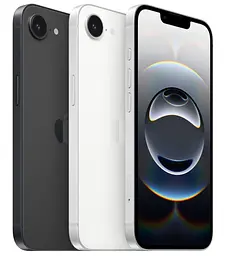 Смартфон Apple iPhone 16e 128GB Black (MD1Q4) - мініатюра 4