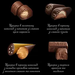 Цукерки Світоч Exclusive в коробці 222 г - мініатюра 6