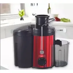 Соковитискач центрифужний Royalty Line PJ-19001 700 Вт нержавіюча сталь + контейнер для соку 0.45 л червоний - мініатюра 8