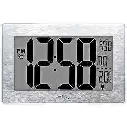 Годинник настінний Technoline WS8019 Silver (WS8019), Сріблястий - мініатюра 2