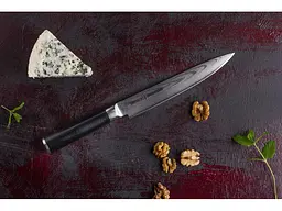 Кухонний ніж SAMURA Damascus Slicing 230 мм SD-0045 - мініатюра 2