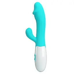 Вібратор з кліторальною стимуляцією Pretty Love Snappy light blue PRETTY LOVE BI-014173-A1 101958 - мініатюра 6