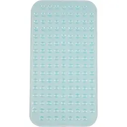 Килимок для ванної масажний Eco Fabric Сфери 70х37 см прозоро-блакитний (7037-003) - мініатюра 2