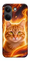 TPU чохол Demsky Fire cat для Xiaomi Poco X8 Pro