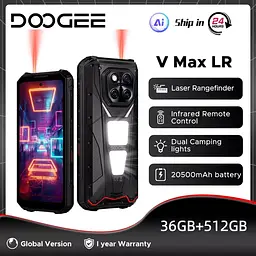 Смартфон Doogee V Max LR 16/512GB Titanium (2834962728) - миниатюра 3