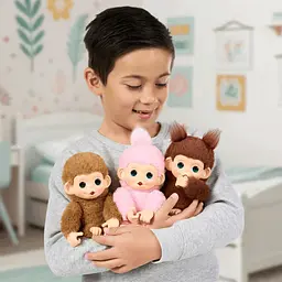 Уцінка. Інтерактивна іграшка Moose Little Live Pets Мавпеня Луна Лемон рожева (26764)  - мініатюра 11