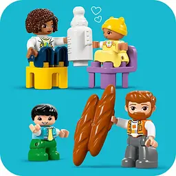 Конструктор LEGO DUPLO Town Сучасний родинний будинок із фігурками 3 в 1, 166 деталей (10470) - мініатюра 13