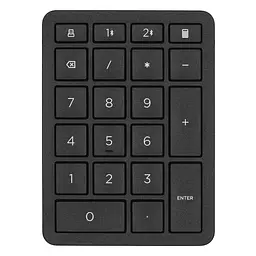Клавіатура мембранна 960 BLK Ergonomic split-zone, 112key, BT, EN/UK, чорний HP teh0013914 - мініатюра 5