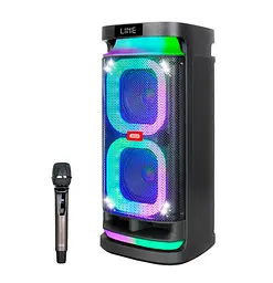 Портативна колонка бездротова XO F58 Bluetooth радіомікрофон з пультом USB TWS з караоке 40 Вт Чорний