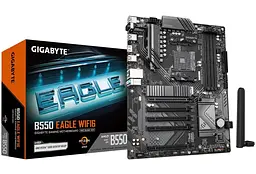 Материнська плата Gigabyte B550 EAGLE WIFI6 (B550 EAGLE WIFI6) (Socket AM4, AMD B550, ATX) - мініатюра 4