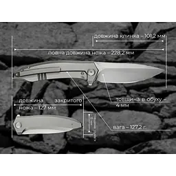 Ніж складаний Weknife Acuminal WE23070-2 - мініатюра 22