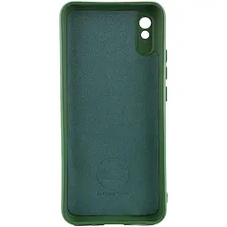 Чохол Ummi Lakshmi Silicone Cover Full Camera (AA) для Xiaomi Redmi 9A Зелений / Dark green - мініатюра 2