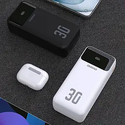 Павербанк Dudao Black 30 000 mAh / 22.5 Вт (6977196682478) - мініатюра 2
