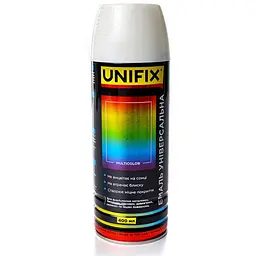 Емаль універсальна в балончику Unifix 400мл RAL 9001 білий кремовий
