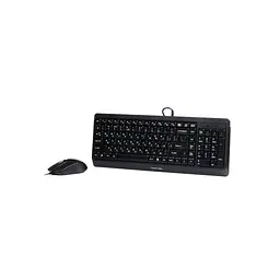 Комплект A4Tech F1512 Black - мініатюра 2
