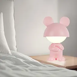 Світильник-нічник Kite LED з акумулятором Dreamy Mouse рожевий (K25-315-2-2) - мініатюра 4