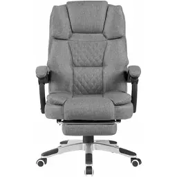 Офісне крісло GT Racer B-2514 Dark Gray (B-2514 Fabric Dark Gray) - мініатюра 2
