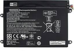 Акумулятор 4982229P 7.6V 5500 mAh 41.8WH 10PIN 8Lines - мініатюра 2