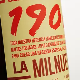 Пиво Estrella Galicia 1906 Reserva Especial світле 6.5% 0.33 л - мініатюра 3