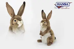 М'яка іграшка Hansa Кролик Джек Hansa, висота 36 см