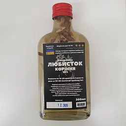 Настоянка на корінні любистка 200 мл