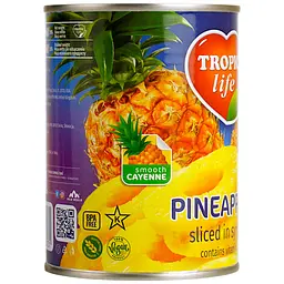 Ананас кільцями у сиропі Tropic Life 540 г - мініатюра 4