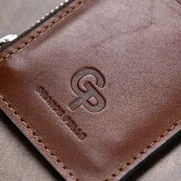 Чоловічий шкіряний картхолдер GRANDE PELLE 6,5х12 см acs0018804 - мініатюра 7