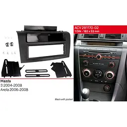 Перехідна рамка Mazda 3 ACV 281170-02 - мініатюра 4