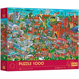Пазли Trefl Місто 1000 елементів