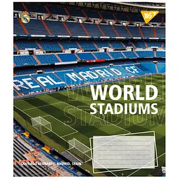 Зошит Yes World stadium А5 60 аркушів клітинка (767148) - мініатюра 5