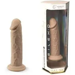 Фалоімітатор SilexD Robby Real Skin Flesh (MODEL 2 Size 6in) - мініатюра 7