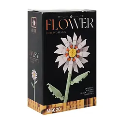 Конструктор дитячий Flower Bambi M5026-20 елементи для створення стебла та пелюсток