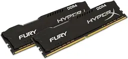 Модуль пам'яті HyperX Kingston DRAM 32GB 3200MHz DDR4 CL18 DIMM (Kit of 2) FURY Black EA (HX432C18FBK2/32) Б/в - мініатюра 3