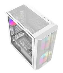 Корпус SAMA S30 без БЖ (S30-WHMPA3X1-GL) White - мініатюра 3