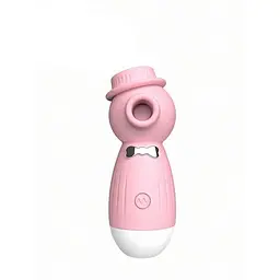 Вібратор вакуумний кліторальний Lilo USB медичний силікон 10,6x3,89 см Рожевий