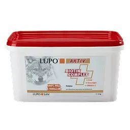 Харчова добавка для шкіри і шерсті собак Luposan LUPO Aktiv Biotin Complex 4 кг
