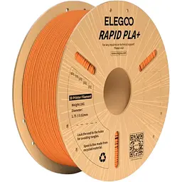 Філамент для 3D-принтерів Elegoo PLA Plus 1kg Orange (50.203.0120) [164004]