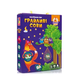 Гра настільна розважальна Грайливі сови. Бачу слово! Vladi Toys VT8033-08 Різнокольоровий shop (4820234765812)