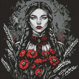 Набір з алмазною мозаїкою "Жіноча сила" 40×40 см (AMO8223)