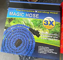 Шланг садовий поливальний саморозтягуючий Magic Hose 45м стрейч м'який Xhose для поливу - мініатюра 3