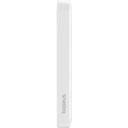 Портативна батарея Baseus Magnetic Mini Wireless Fast Charge 5000 mAh 20W P10022107223-00 White - мініатюра 3