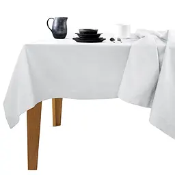Скатертина на стіл водовідштовхувальна Cosas Snow 160х300 см (Cloth_01White_DUK_160x300)