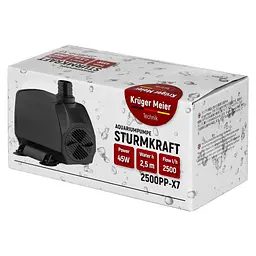 Помпа підйомна Kruger Meier Sturmkraft 2500 л/г (2500PP-X7) - мініатюра 7